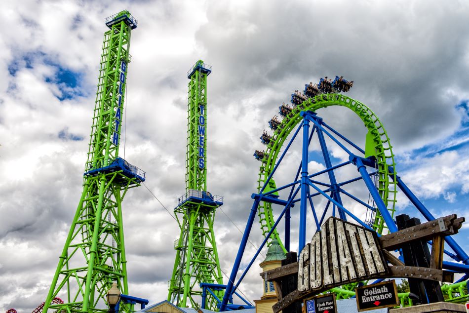 Goliath photo from Six Flags New England