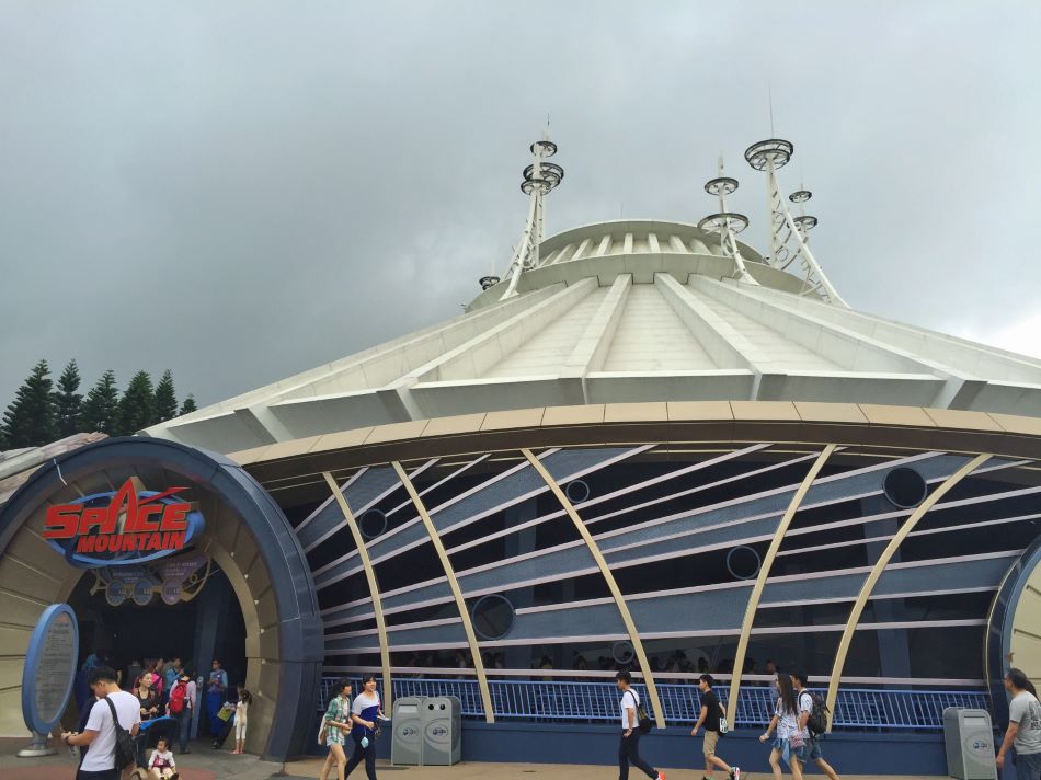 Space Mountain photo from Hong Kong Disneyland