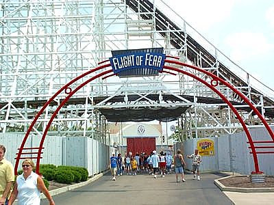 Flight of Fear photo from Kings Island