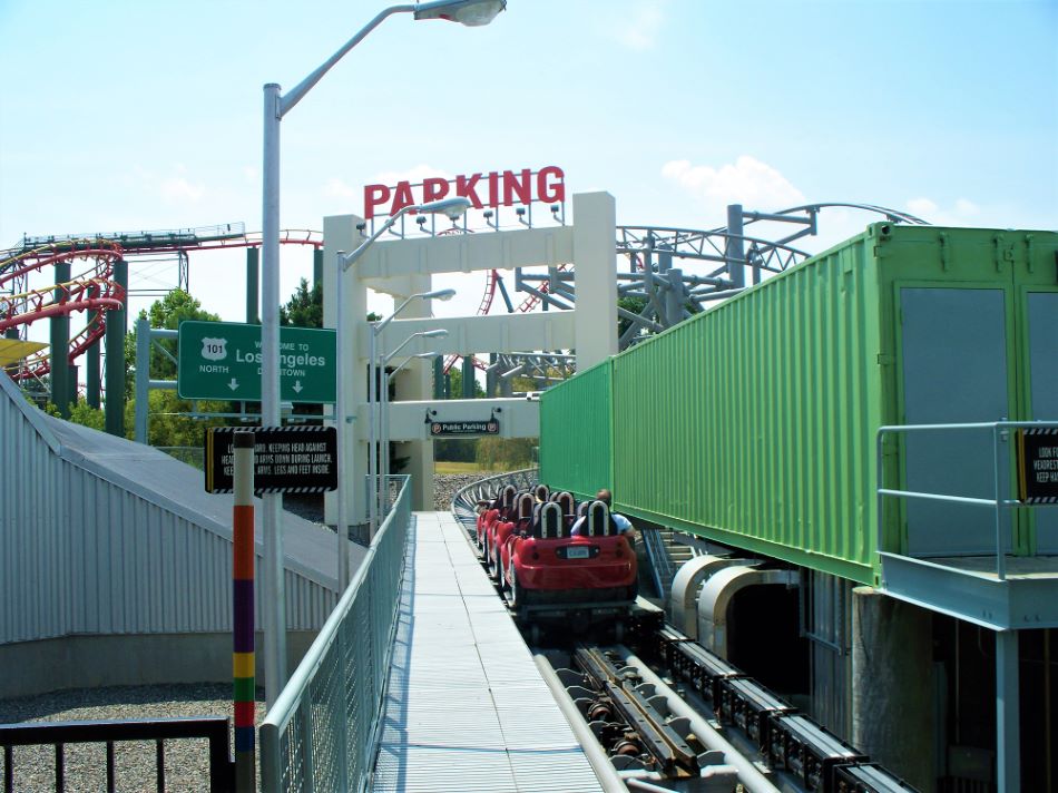 Backlot Stunt Coaster photo from Kings Dominion