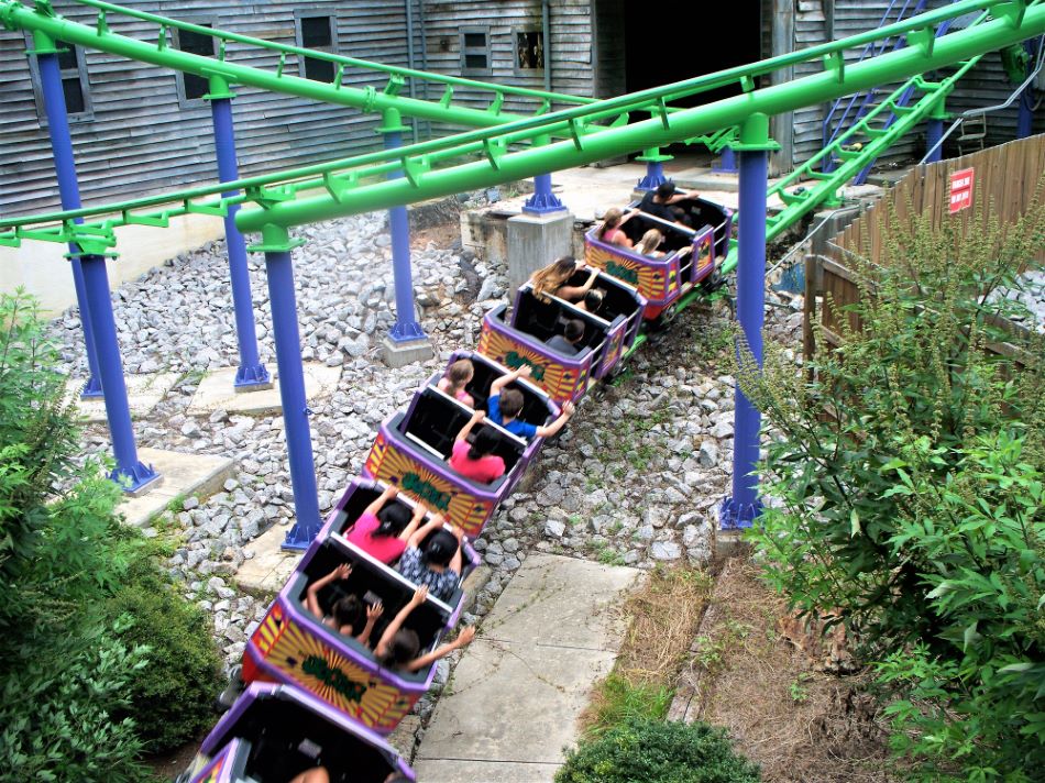 Joker Funhouse Coaster photo from Six Flags Over Georgia