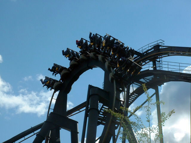 Batman: The Ride photo from Six Flags Great Adventure