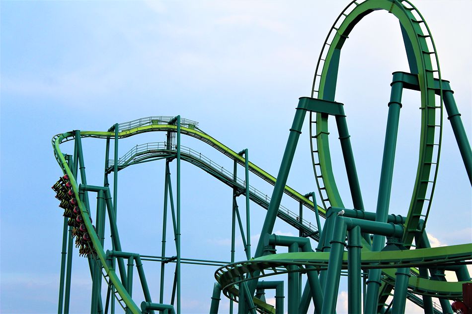 Raptor photo from Cedar Point