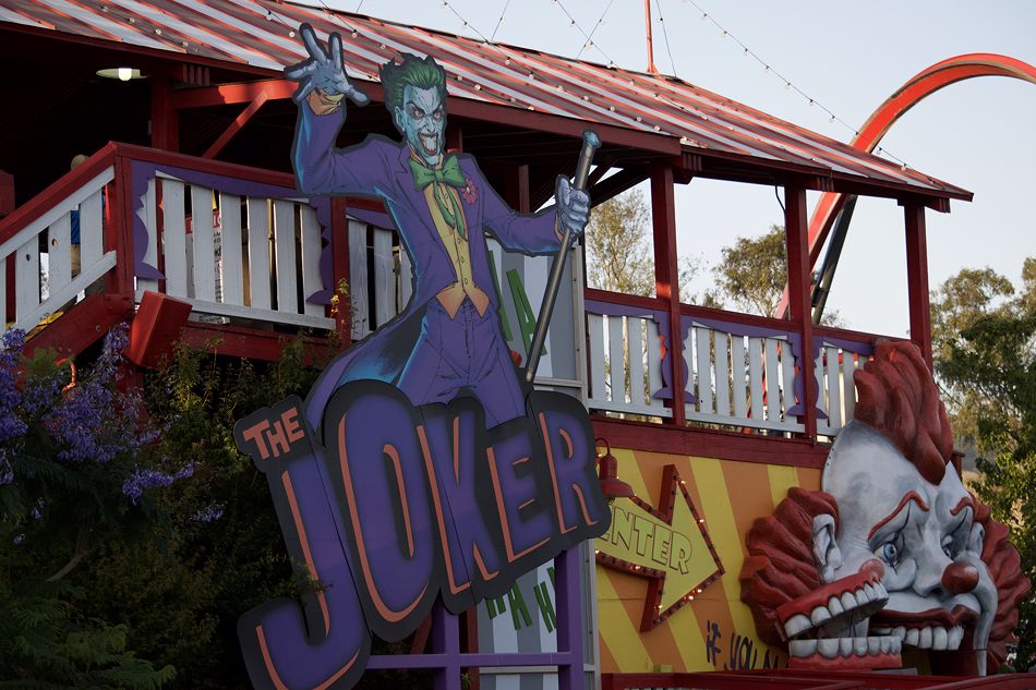 The Joker photo from Six Flags Discovery Kingdom