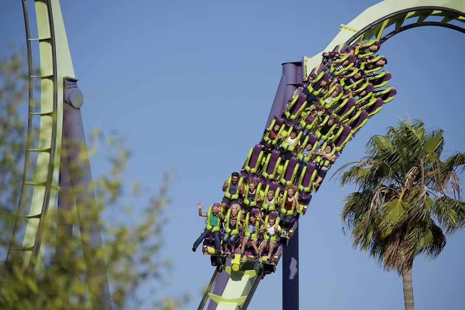 Medusa photo from Six Flags Discovery Kingdom