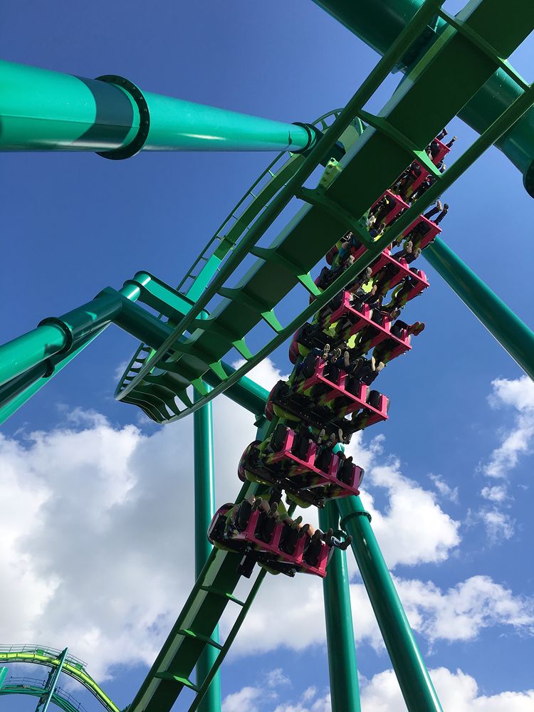 Raptor photo from Cedar Point