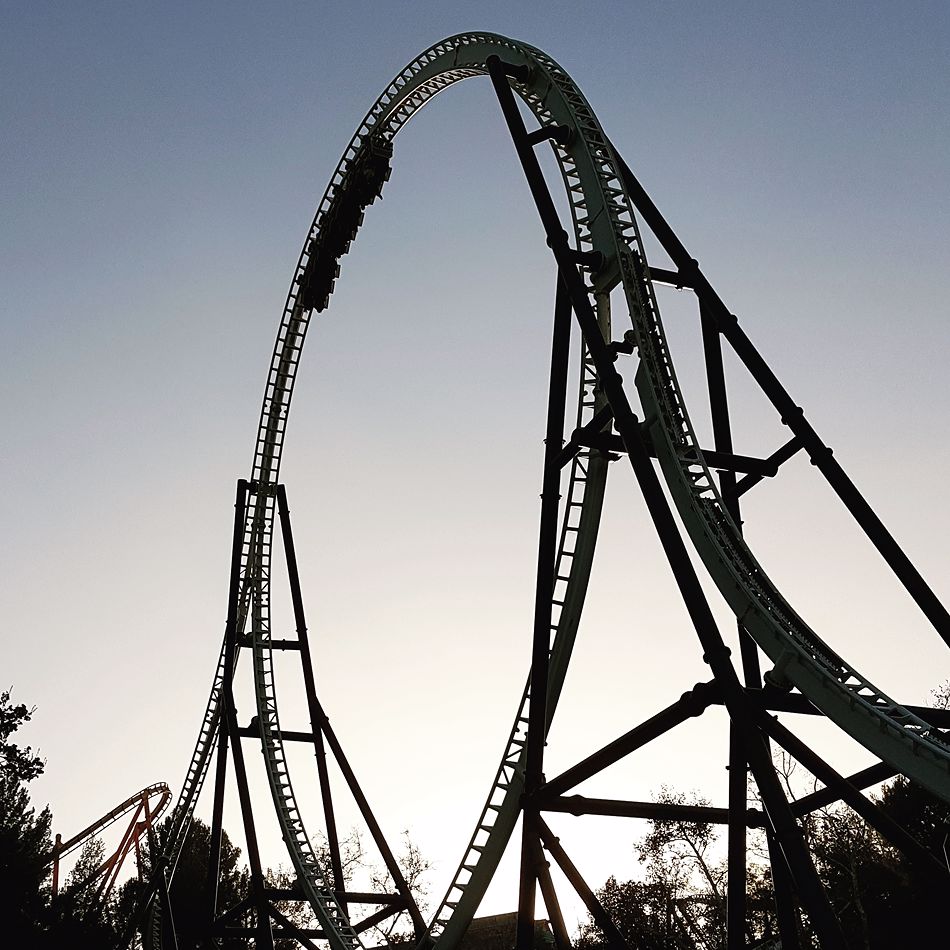 Full Throttle photo from Six Flags Magic Mountain