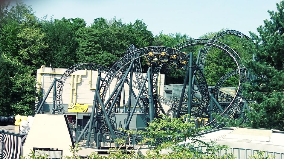 Smiler photo from Alton Towers