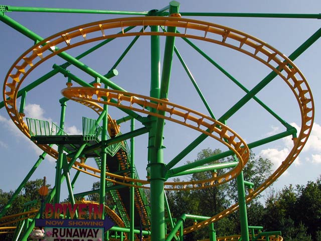 Flying ACE Aerial Chase photo from Kings Island - CoasterBuzz