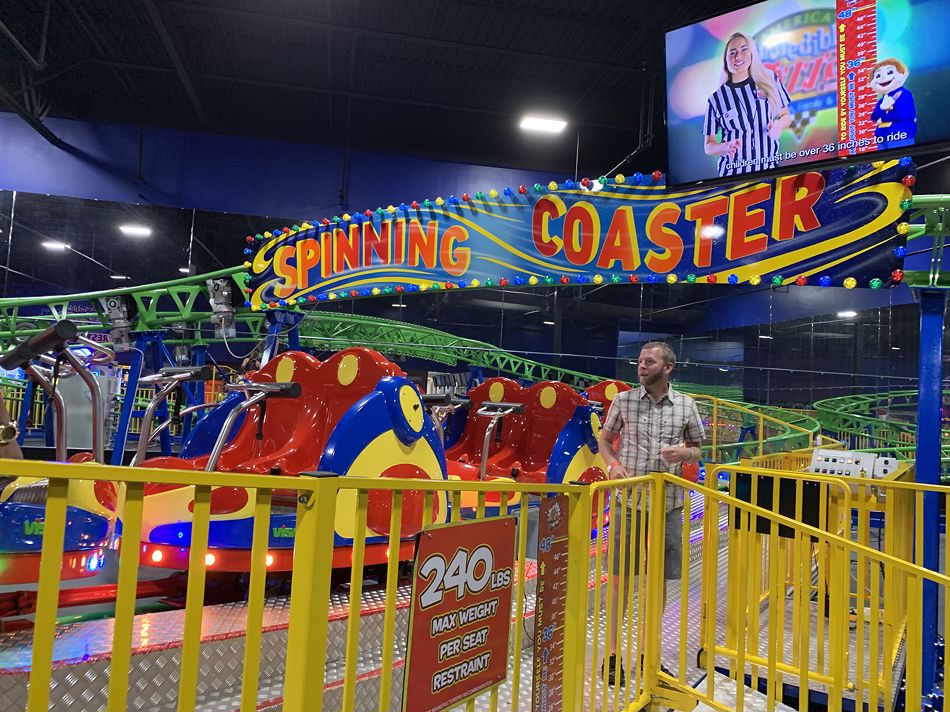 Spinning Coaster photo from Incredible Pizza Company