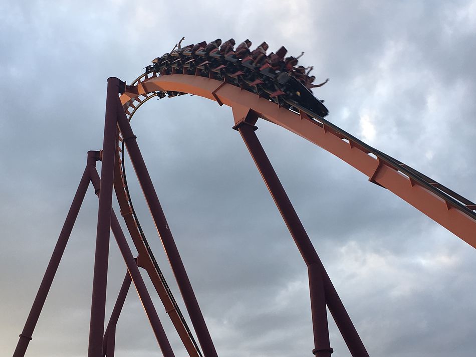 Raging Bull photo from Six Flags Great America