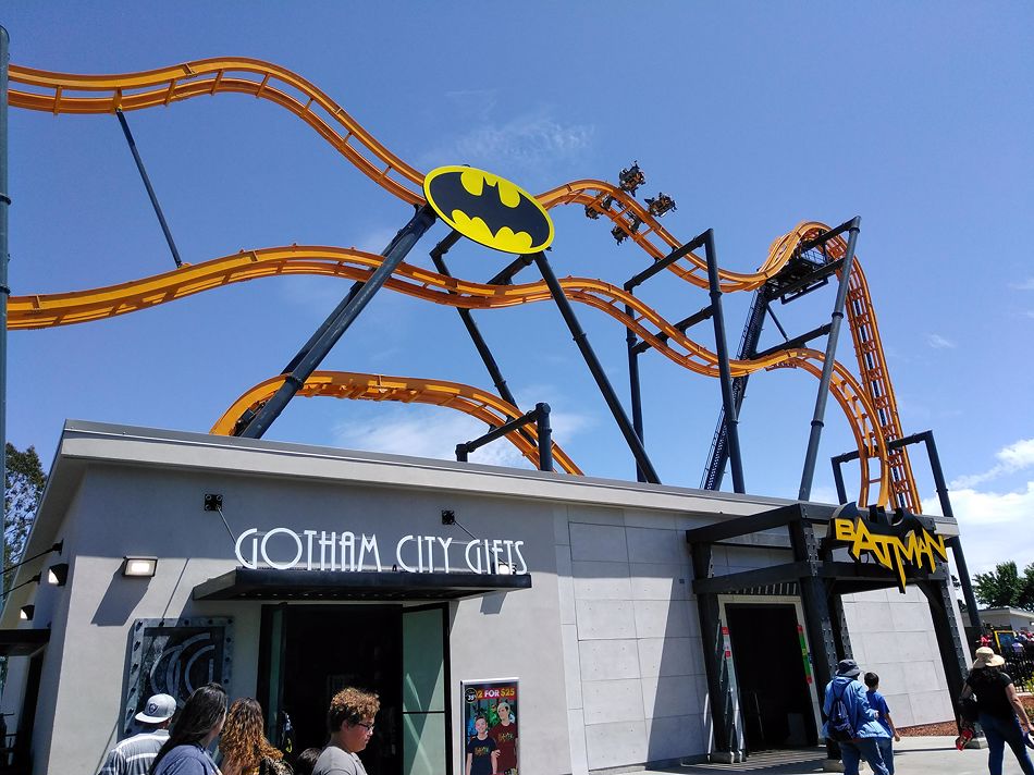 Batman The Ride Photo From Six Flags Discovery Kingdom CoasterBuzz