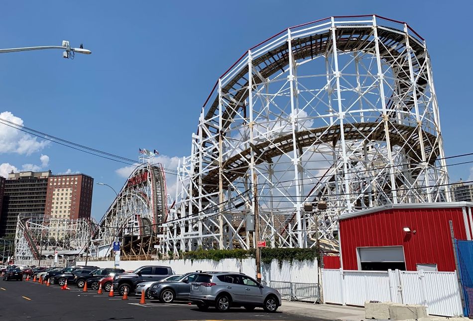 Cyclone photo from Luna Park at Coney Island