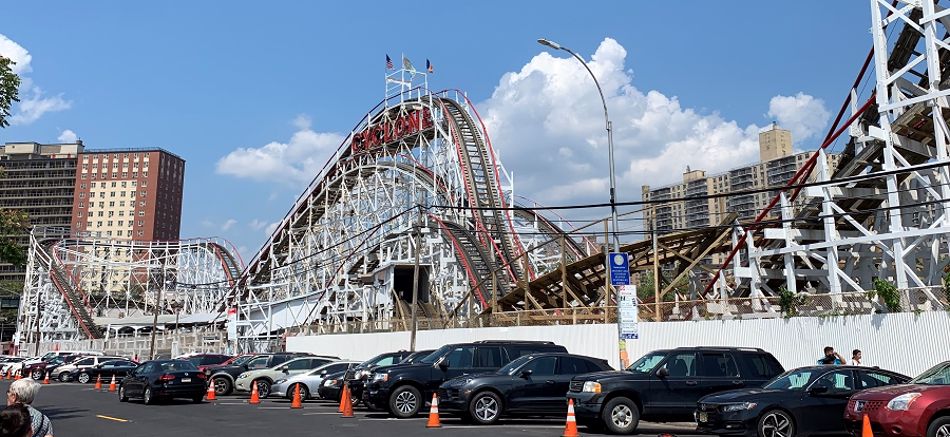 Cyclone photo from Luna Park at Coney Island