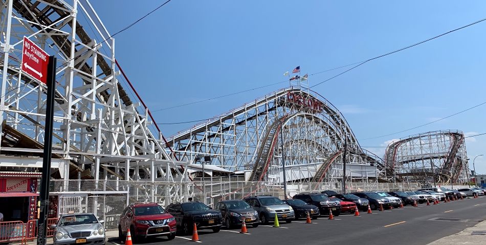 Cyclone photo from Luna Park at Coney Island