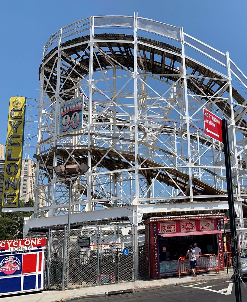 Cyclone photo from Luna Park at Coney Island