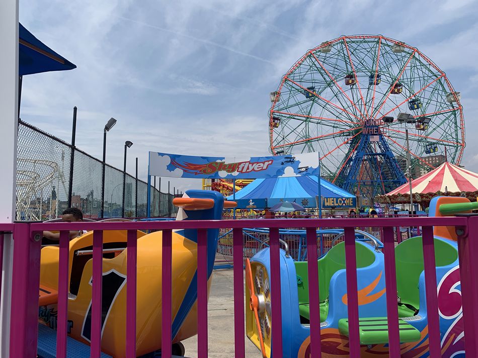 Skyflyer photo from Deno's Wonder Wheel Amusement Park