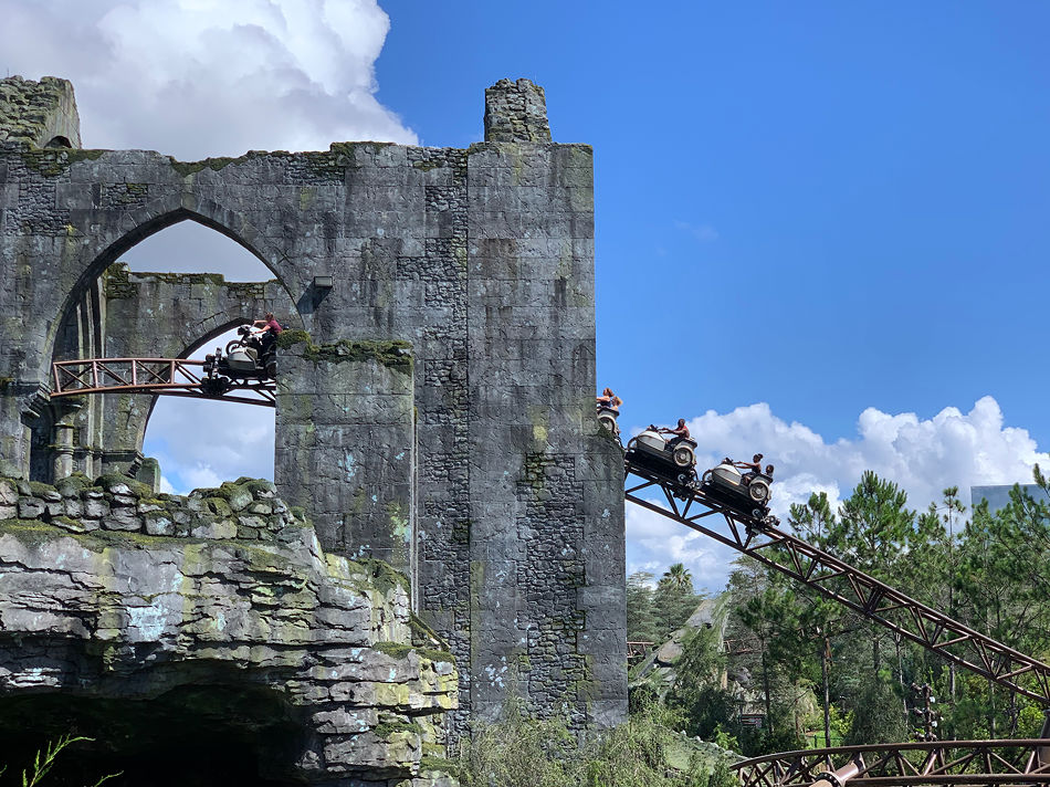 Hagrid's Magical Creatures Motorbike Adventure photo from Islands of Adventure