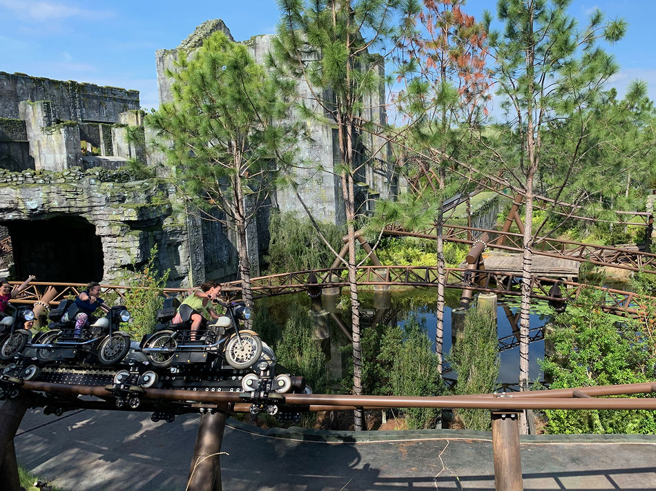 Hagrid's Magical Creatures Motorbike Adventure photo from Islands of Adventure