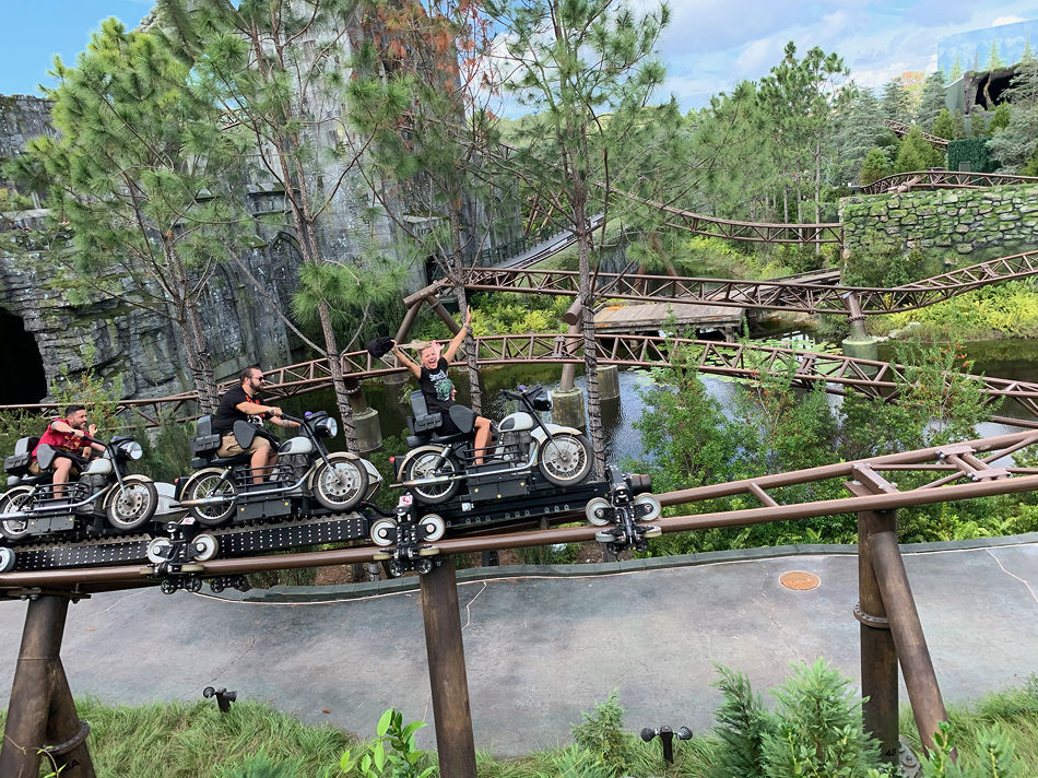 Hagrid's Magical Creatures Motorbike Adventure photo from Islands of Adventure