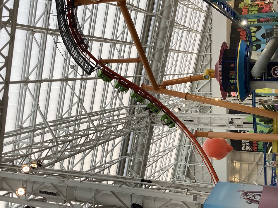 Nickelodeon Slime Streak photo from Nickelodeon Universe