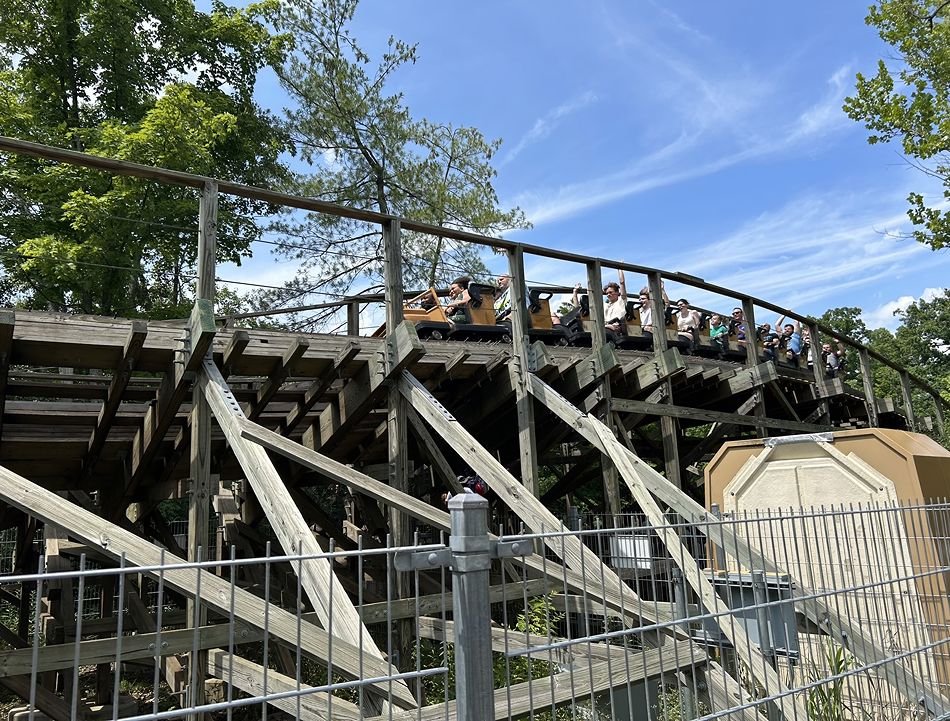 Mystic Timbers photo from Kings Island