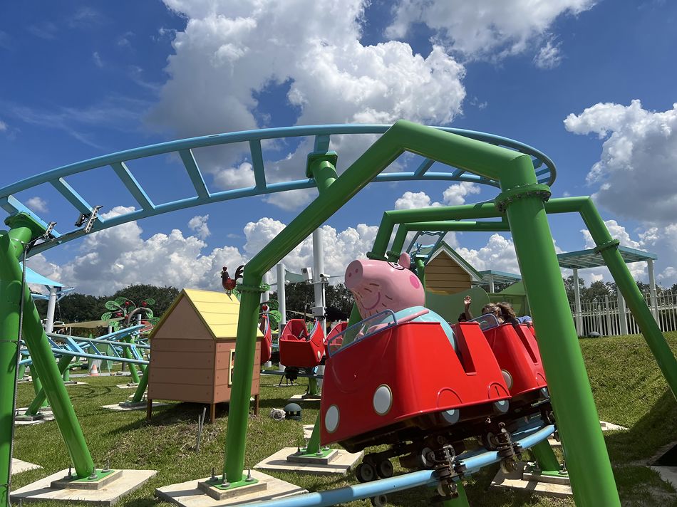 Daddy Pig’s Rollercoaster  photo from Peppa Pig Theme Park