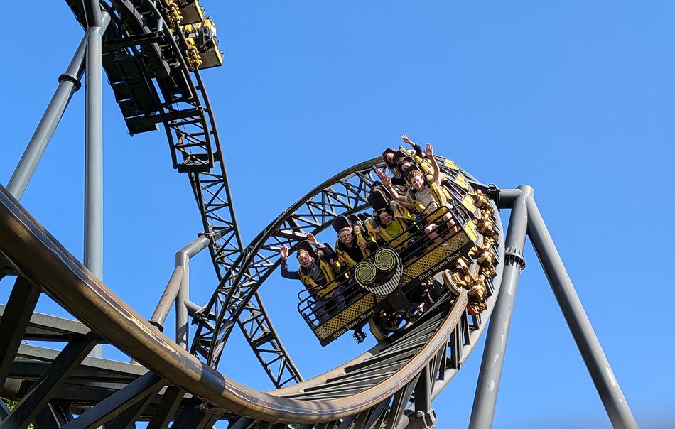 Smiler photo from Alton Towers