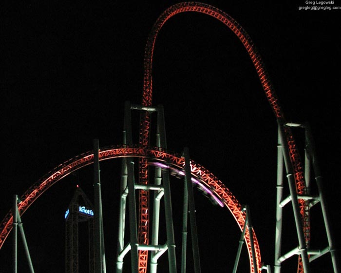 Xcelerator photo from Knott's Berry Farm