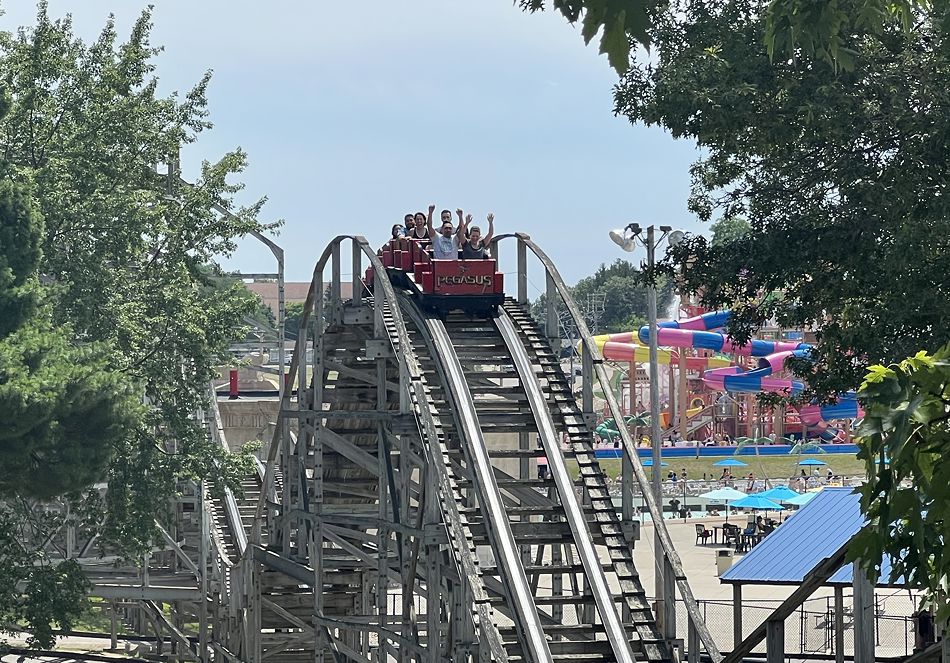 Pegasus photo from Mount Olympus Theme Park