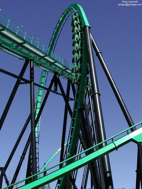 Riddler's Revenge photo from Six Flags Magic Mountain