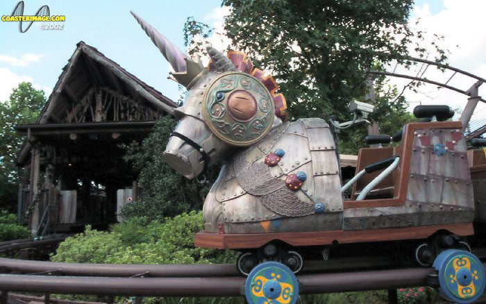 Flying Unicorn, The photo from Islands of Adventure