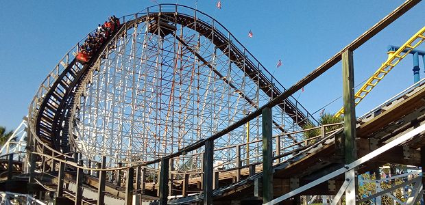 White Lightning at Fun Spot America CoasterBuzz