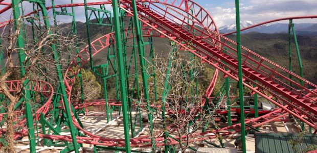 Cliffhanger Roller Coaster  Glenwood Caverns Adventure Park